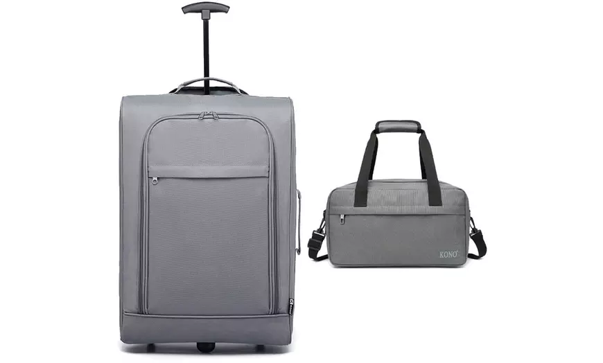 Image 16: Bagage cabine souple et sac de voyage