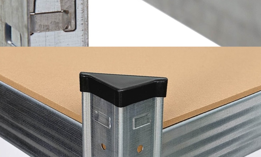 Image 5: Set di 2 scaffali in metallo