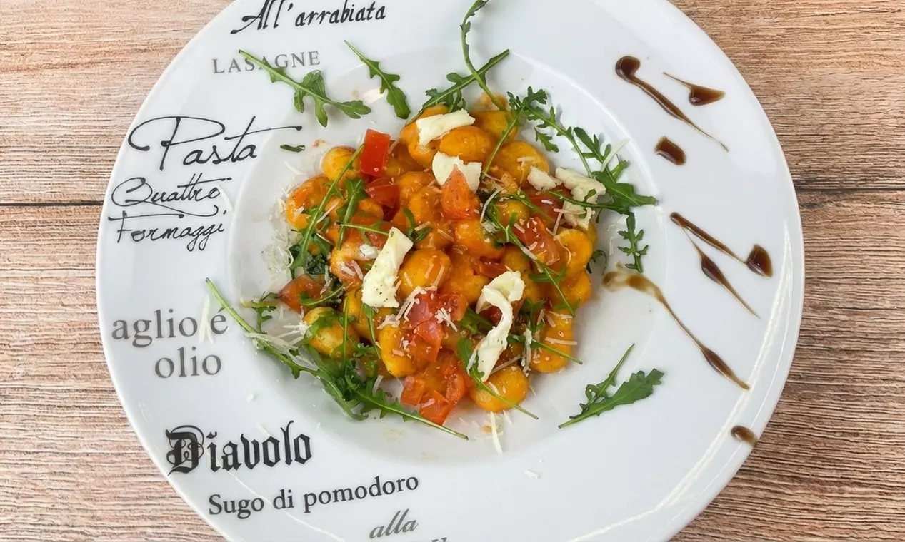 Italienisches 3-Gänge-Menü nach Wahl mit Pizza oder Pastagericht