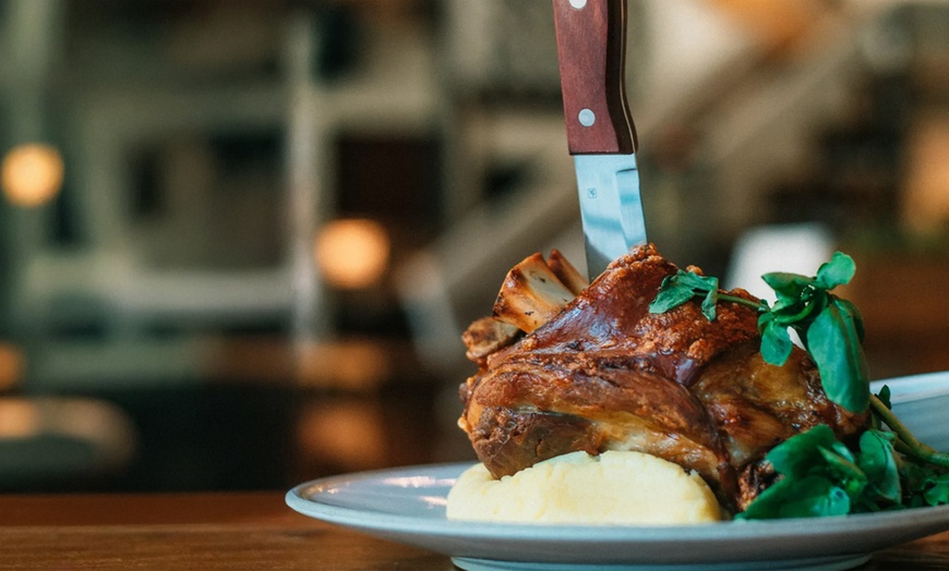 Image 2: Enjoy a Flavor-Packed Flammkuchen Session for Four or Eight People