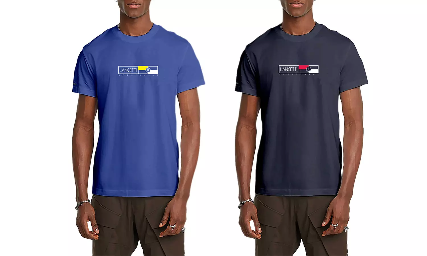 Set di 2 t-shirt Lancetti