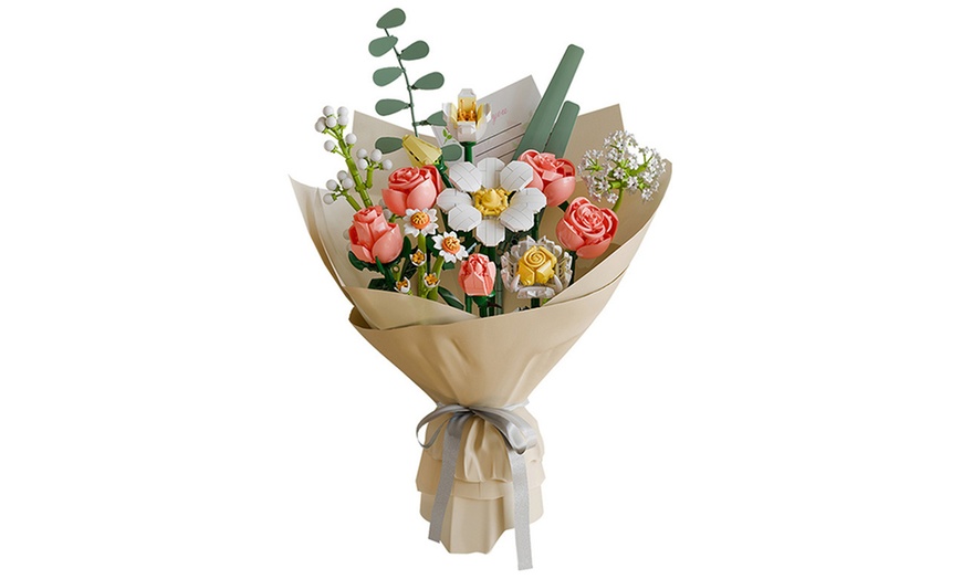 Image 2: Baustein-Blumenstrauß „Wildflower“