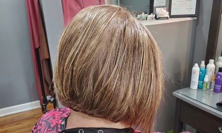 One Haircut with Shampoo, and Styling - Lemon to Lemonade Hair Studio
