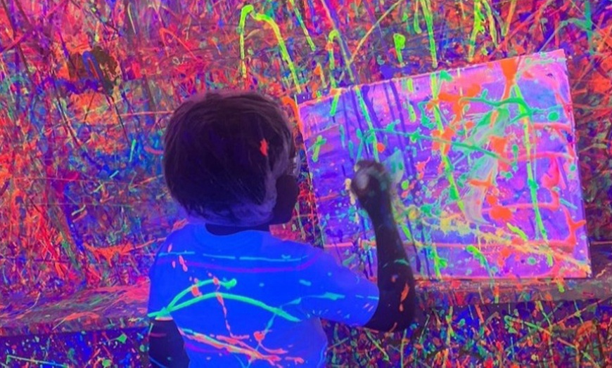 Image 4: Up to 21% Off Splatter Paint Experience at iSmash Wake Forest
