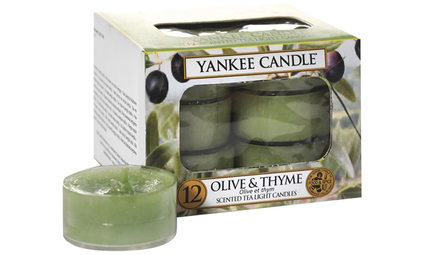 Image 18: Yankee Tea Light Candles