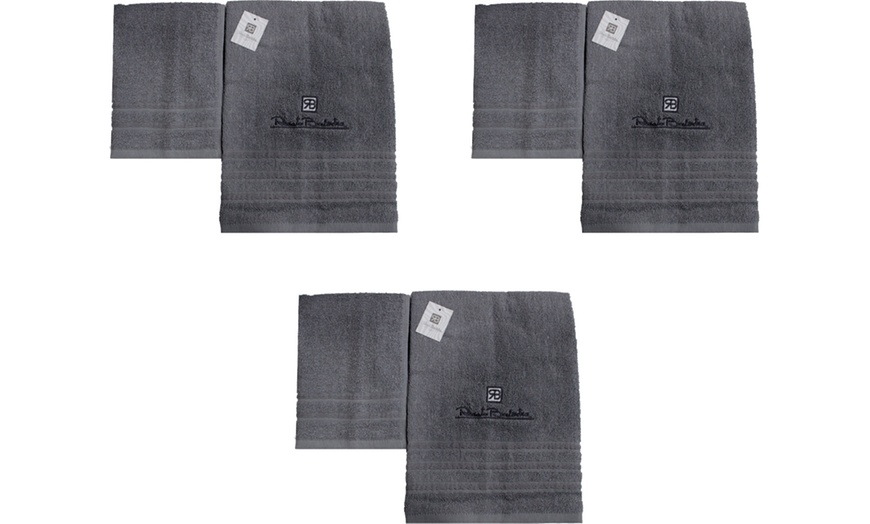 Image 13: 3 ou 5 ensembles de 2 serviettes Renato Balestra