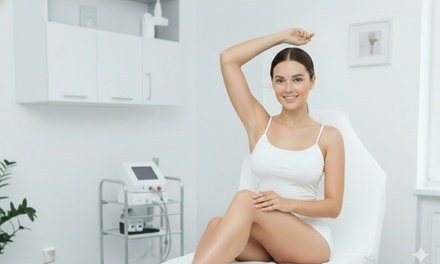 Three Laser Hair Removal Sessions: Underarms - Ruby's Hair Skin & Laser Clinic