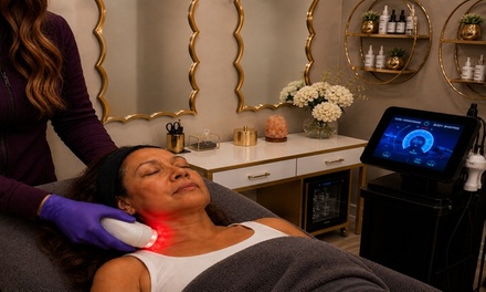 Three Non-Invasive Neck Lift Treatments with Laser Lipo and Radio Frequency - Beauty.Calm Face & Body