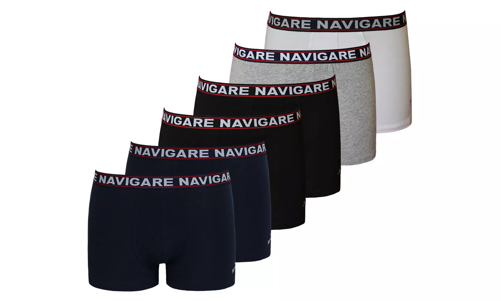 3 o 6 slip o boxer da uomo Navigare