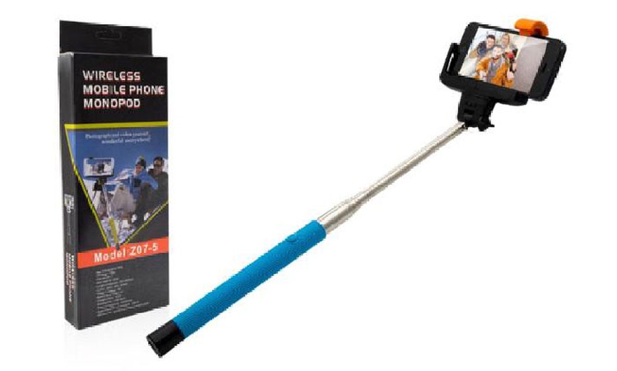 Image 1: Aquarius Mini Selfie Stick Monopod