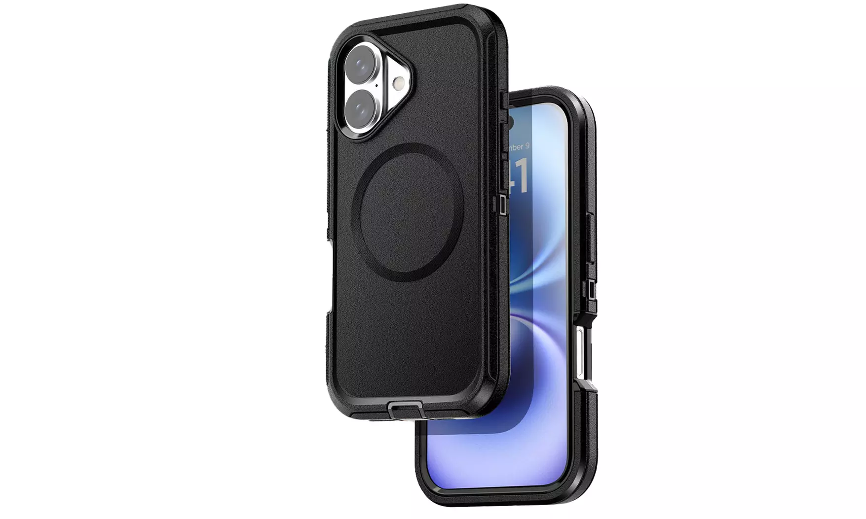 AICASE Magnetic Case for iPhone 16 Pro/16 Plus Shockproof HeavyDuty 3layer Cover