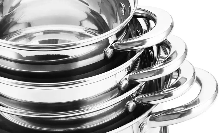Image 8: Batteria di cucina da 16 o 18 pezzi Royalty Line