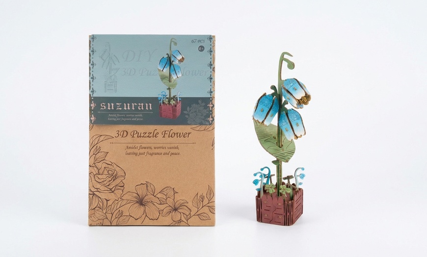 Image 5: Set di mattoncini da costruzione 3D con piante