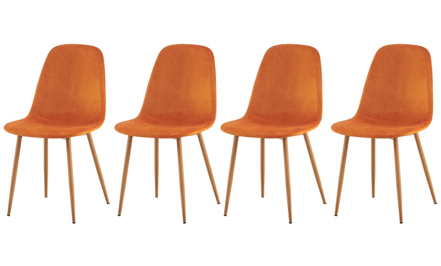 Image 4: 2 Piece or 4 Piece Luxe Dining Chairs