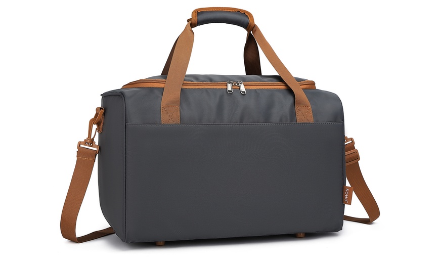 Image 13: KONO 20 Inch Cabin Suitcase Durable ABS Luggage with a Travel Bag