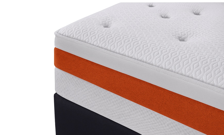 Image 3: Matelas Biconfort 2 zones de confort (souple et ferme). Sampur