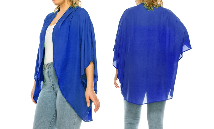 Image 9: MOA Collection Women's Loose Fit Cardigan Sweater