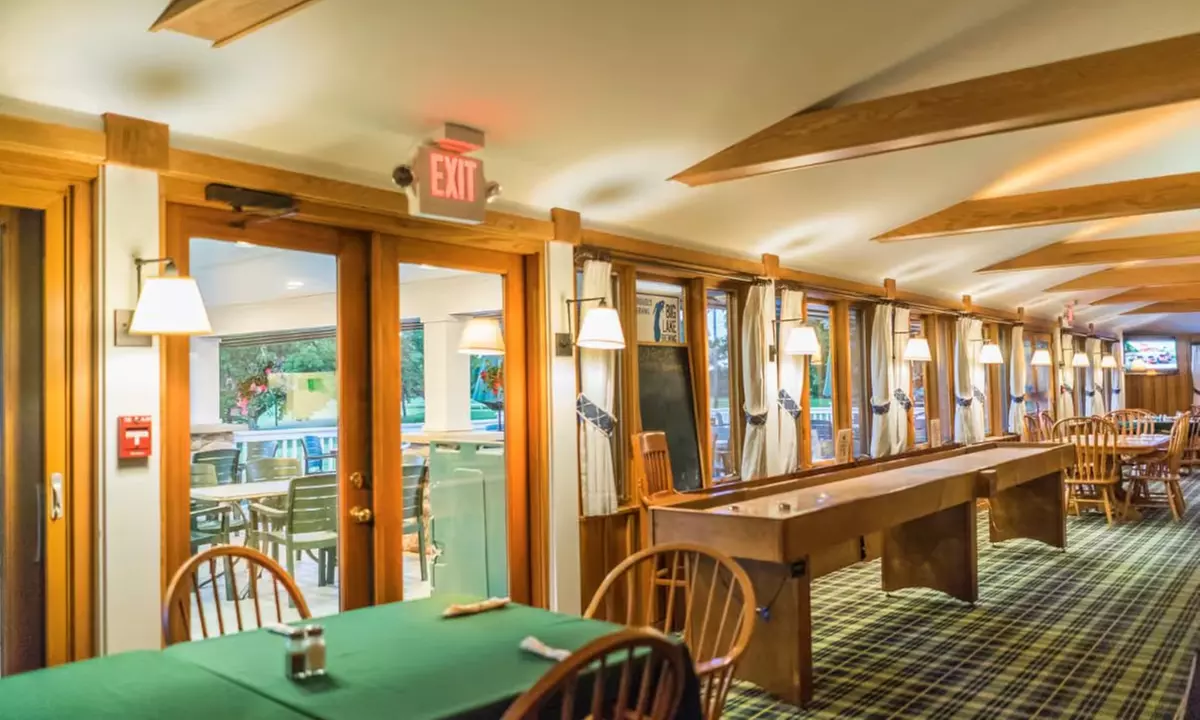 Walk to Fishtown, beaches, and scenic harbor views in Leland