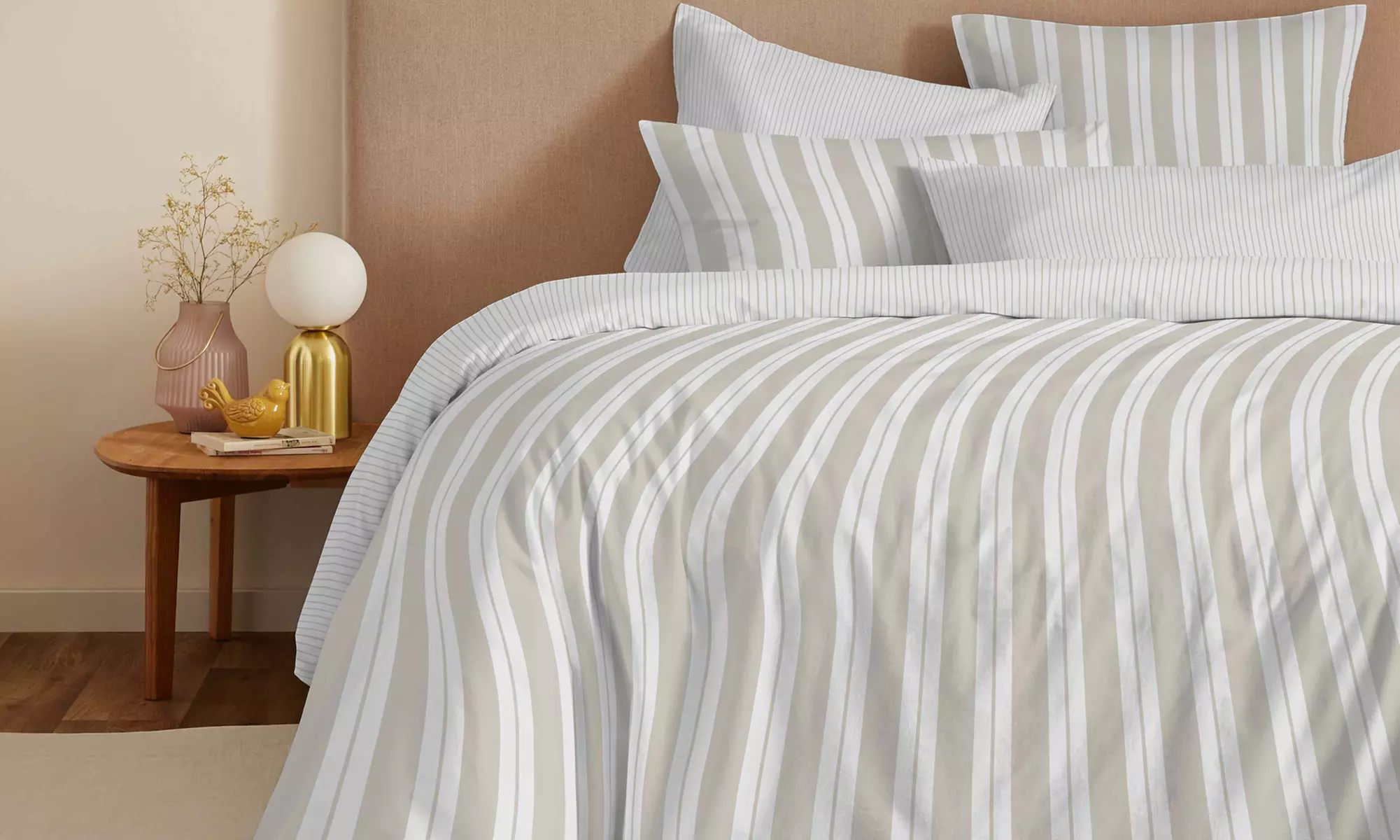 Pack complet de linge de lit, 4 ou 6 pièces, Univers decor