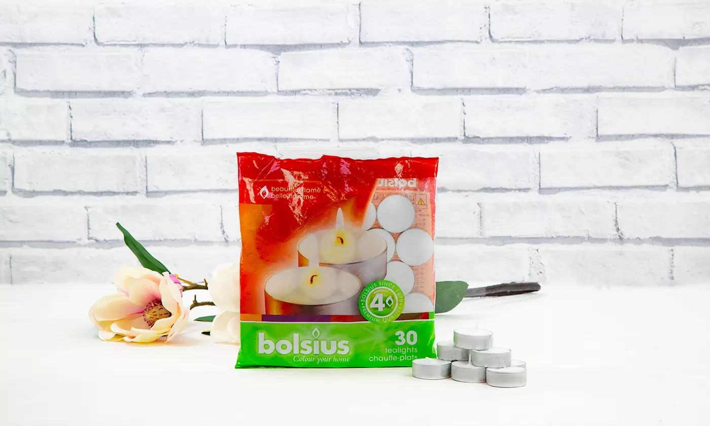 Jusqu'à 480 bougies chauffe-plat Bolsius - Primary Image