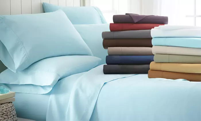 Microfiber Merit Linens Bed Sheets Sets (6-Piece) - Primary Image