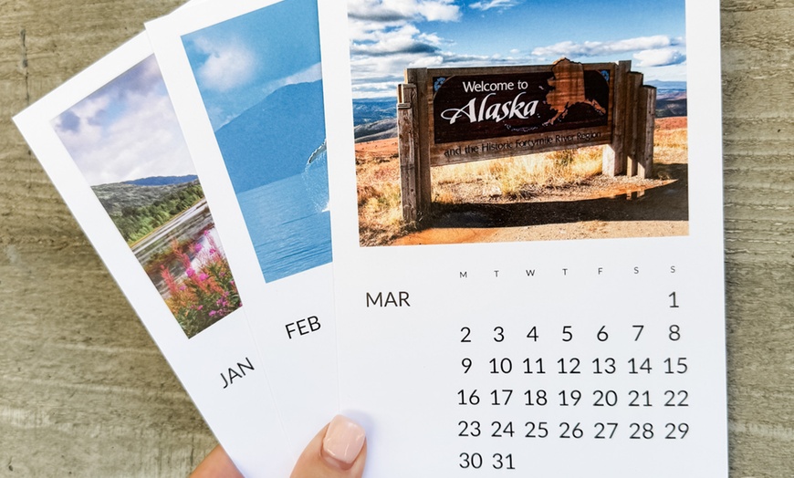 Image 13: Create a Custom Desktop or Wall Calendar | Photo Memories All Year