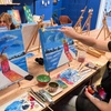 Image 7: Taller de pintura de 2 h con picoteo y vino ilimitado para 1 o 2 pax.