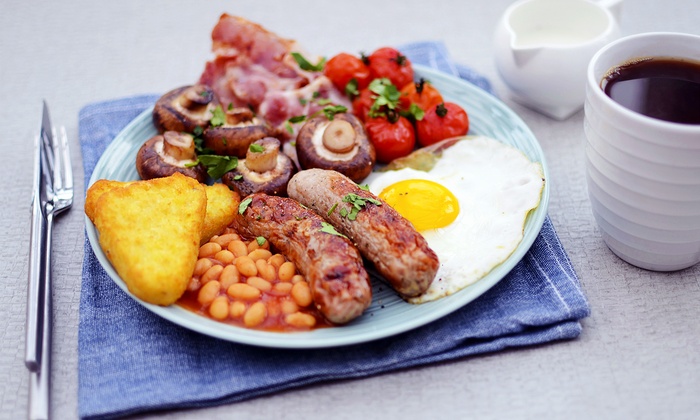 Full Scottish Breakfast for Two - The Canalside Falkirk | Groupon