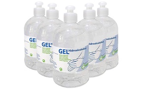 Five Hydroalcoholic Hand Gels