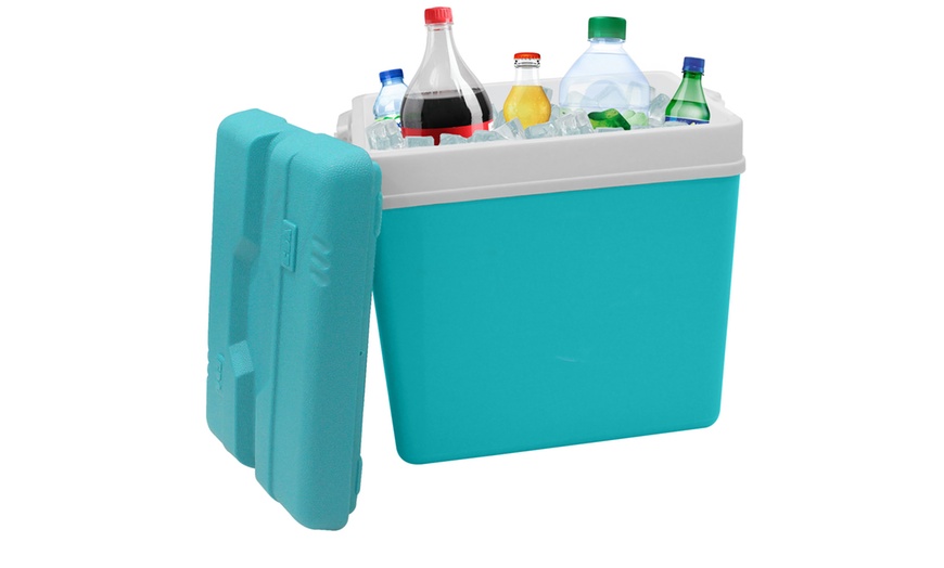 Image 29: Insulated Cooler Ice Box and Optional Ice Blocks 15L, 24L, 35L
