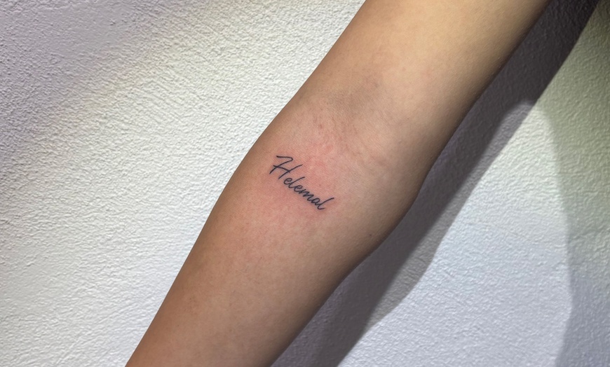 Image 6: Get Your Custom Fineline Tattoo, Small or Medium
