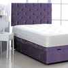 Image 10: Naples Velvet Ottoman Divan Bed 