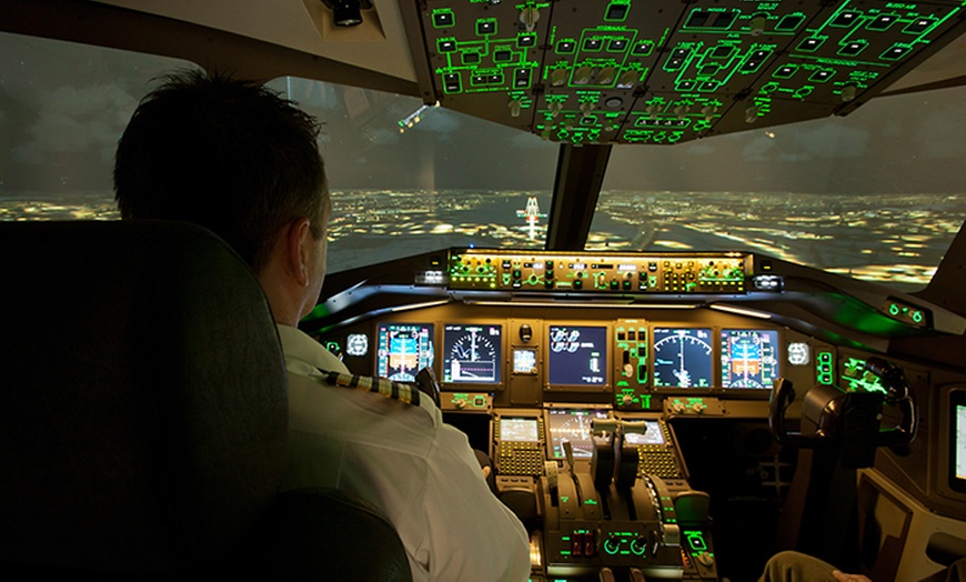 Image 1: 30, 60 oder 120 Min. im Flugsimulator Boeing 777 für 1 Person