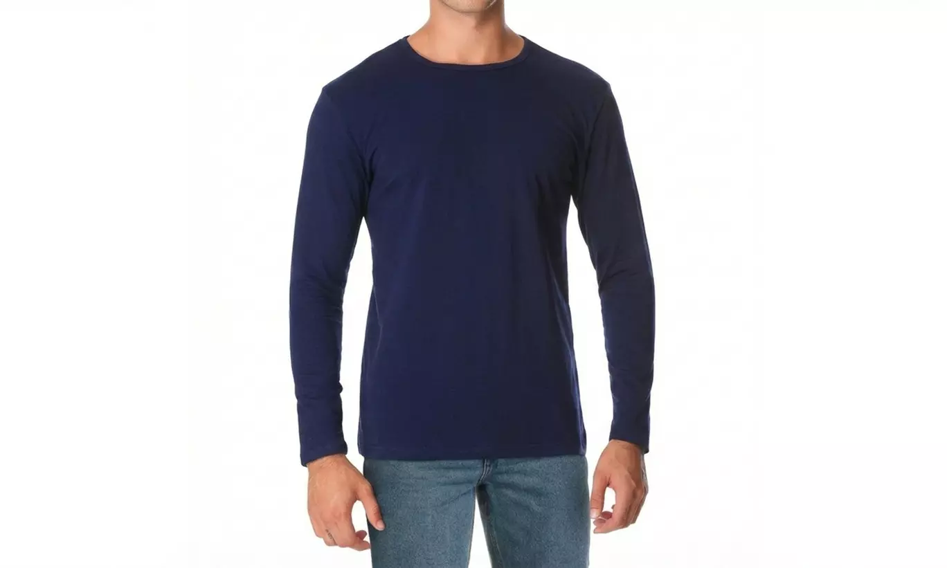 5 maglie da uomo con interno felpato Orlando