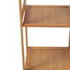 Image 9: Freestanding Bamboo Clothes Rack with Shelves for Storage