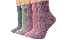 5 Pack Winter Warm Knit Socks - 5 Pieces: Style1 - 634591-ST1 - Sensual Sale