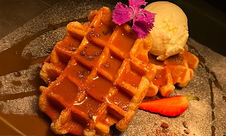 Image 3: 8oz Ribeye Cut of Meat or Any Main, Dessert & Beers or Bottle of Wine