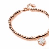 Image 3: Bracciale in acciaio con charm 
