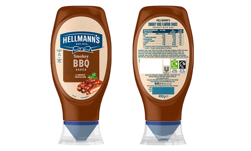 Image 3: Sauce BBQ Hellmann's 430 ml