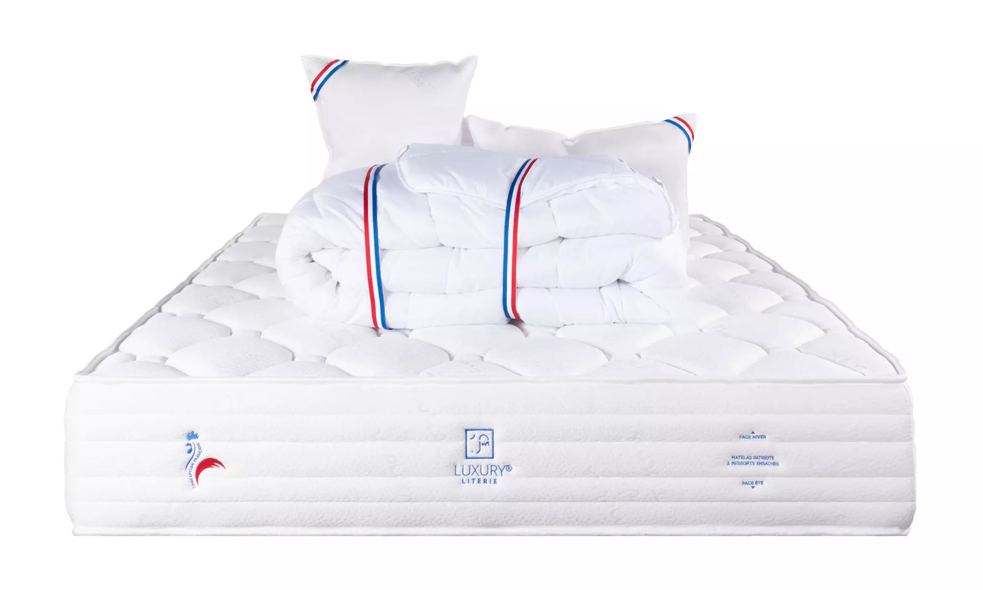 Colchón de espuma Patriote, firmeza 7/10, 26 cm de espesor