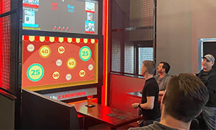 Image 3: Dive Into Fun: One Hour Krazy Darts or Axe Throwing