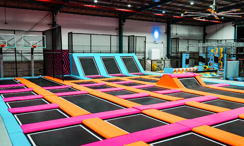 2-Hour or All-Day Trampoline or/and Soft Play Fun Experience