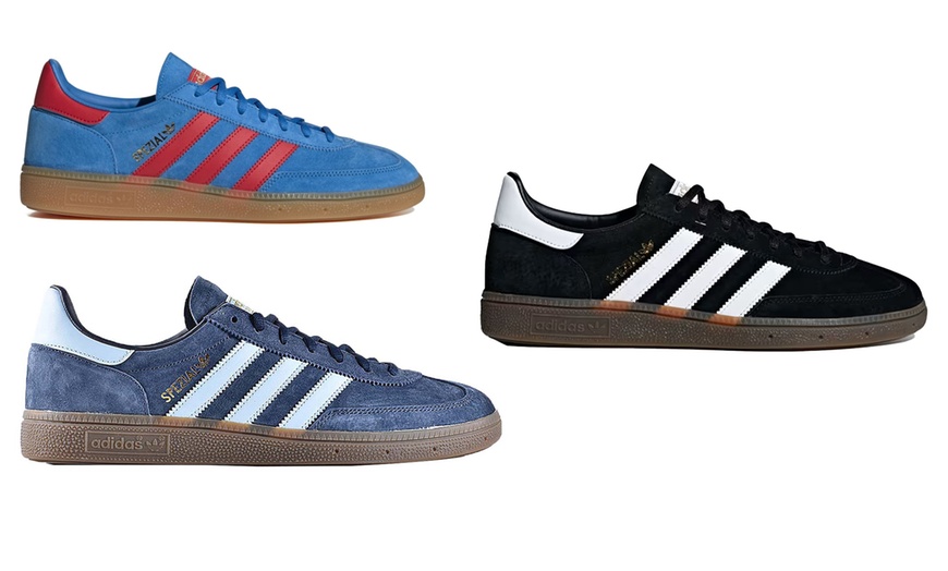 Image 1: Adidas Originals Handball Spezial Trainers – Retro Suede Streetwear Icon