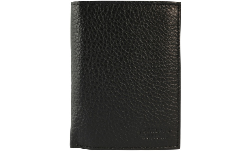 Image 11: Leonardo Verrelli Herren-Geldbörse aus Echtleder mit RFID-Schutz
