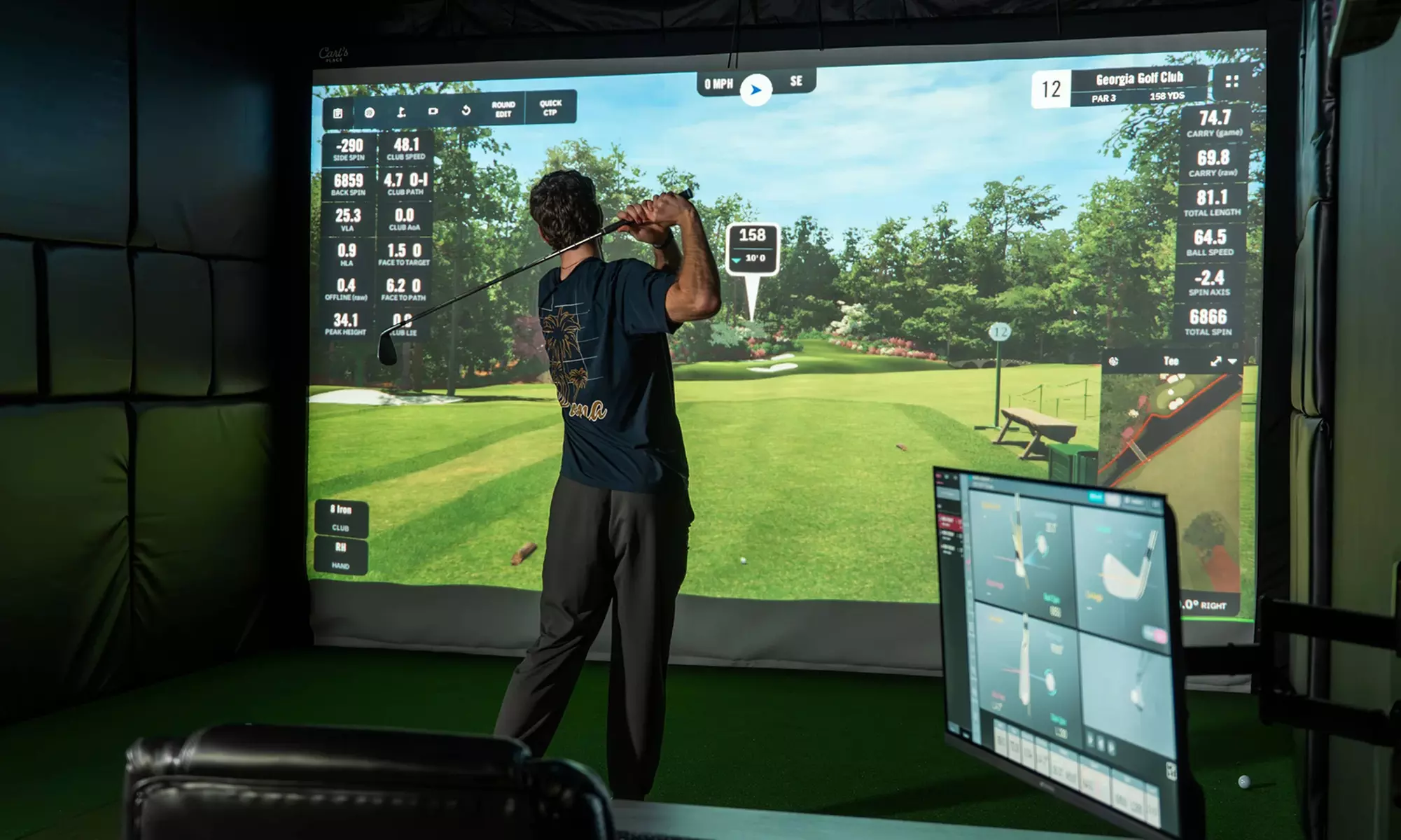 Virtual Golf Fun for up to 5 Players, Monday to Friday or Anytime