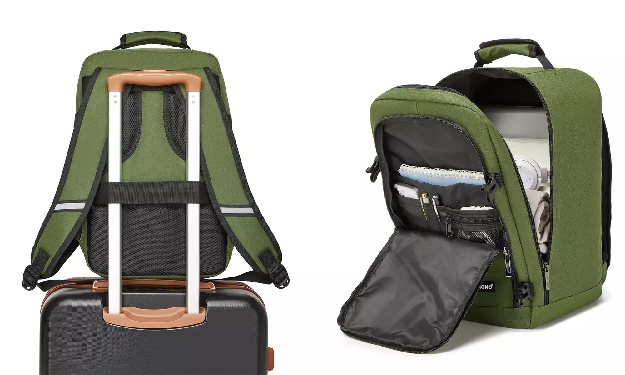 KONO Reise-Rucksack Cabin