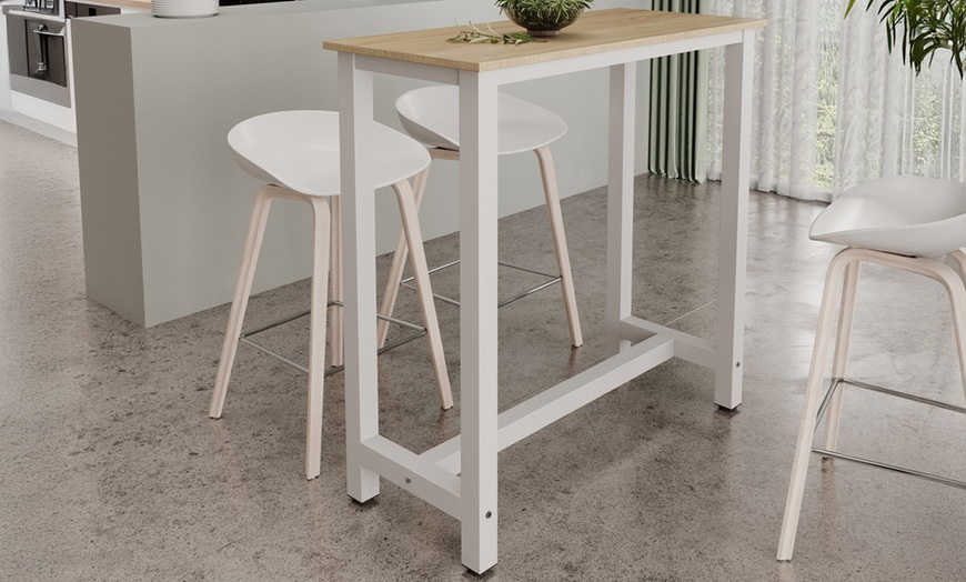 Image 4: Tavolo alto stile bar