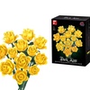Image 5: Rose Building Blocks Set, 585 Pieces in Four Vibrant Colours
