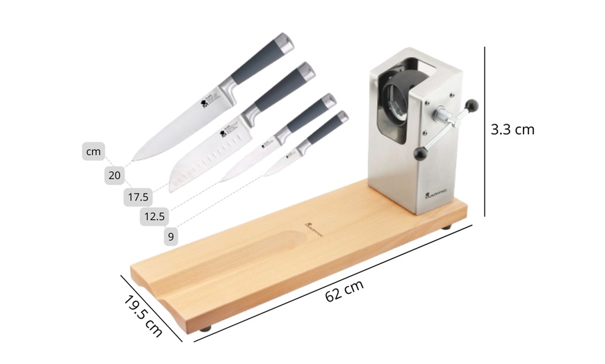 Image 7: Packs de soportes para jamón de Bergner, Well Home y San Ignacio
