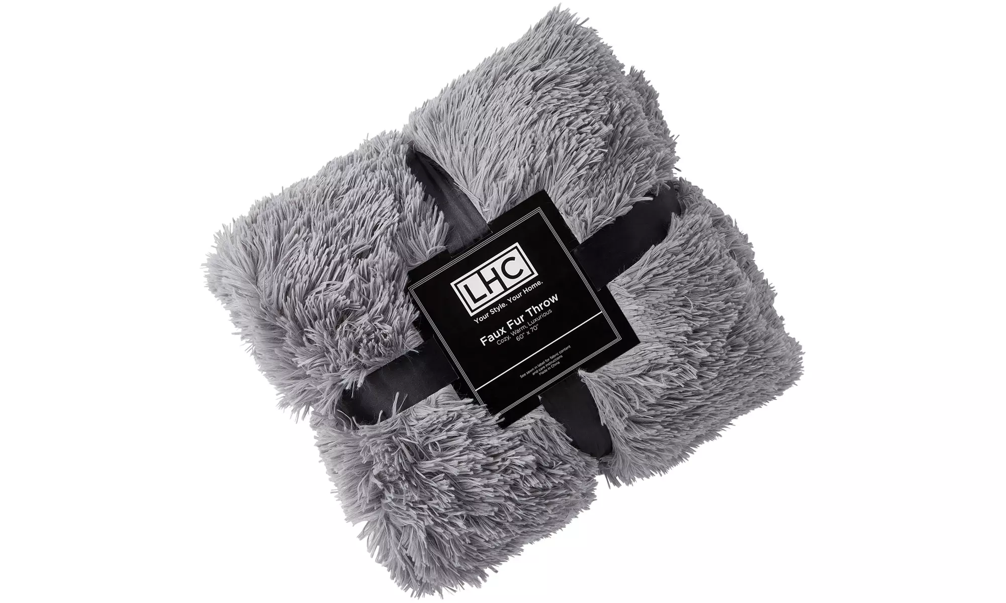 Oversized Faux Rabbit Fur Throw Blanket. Multiple Colors Available.
